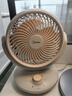 美的（Midea）【小型风扇】轻音台式桌面空气循环扇家用柔风电风扇宿舍办公迷你台扇落地扇空调伴侣 GAF18AD 实拍图