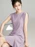 caramella【免穿文胸】女士家居服莫代尔新款连衣裙睡衣冰丝睡裙女夏 实拍图