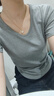 项链高级感女轻奢小众设计ins冷淡风锁骨链双面四叶草可水洗吊坠 金色 四叶花项链 A0292 实拍图