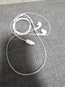 倍思【京东金榜】CZ19半入耳式有线耳机苹果iPhone17华为安卓手机type-c线控带麦无需充电穿搭潮流 实拍图