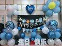 欧妮姿生日场景布置男孩生日气球道具氛围布置场景派对装饰快乐蓝小帅哥 实拍图