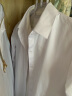 DGPZ 衬衫女职业装显瘦衬衣工装工作服免烫抗皱商务面试正装上衣0423 白色 3XL适合133-143斤 实拍图