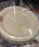 京东京造 一次性盘子碗餐盘餐具 食品级可降解烧烤露营餐具套装【50只】 实拍图