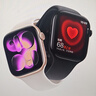 Apple/苹果 Watch S11 智能手表GPS款46毫米玫瑰金色铝金属表壳淡桃粉色运动型表带M/L MEVU4CH/B情人节 实拍图