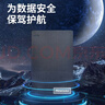 纽曼（Newsmy）1TB 移动硬盘机械  双盘备份 清风Plus系列 USB3.0 2.5英寸 风雅黑 海量存储 手机连接 格纹设计 实拍图