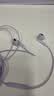 联想（Lenovo）有线耳机 HIFI音质高解析音频带麦降噪直播k歌唱歌音乐运动半入耳式游戏电脑耳机type-c YF01紫色 实拍图