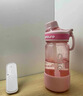 希乐大容量tritan运动水杯夏季女吸管杯学生户外便携随手杯520ml 实拍图