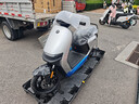 九号（Ninebot）N85C电动摩托车 9号电动电瓶车成人小型铅酸电摩-吉利银 实拍图