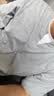 gxgjeans男装  假两件拼接简约休闲短袖T恤男生上衣 26夏新品 灰色 L (175) 实拍图