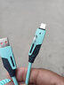 车载伸缩弹簧65W充电线四合一数据线适用华为苹果16iPhone快充线 车载弹簧线（颜色随机）-1条装 实拍图