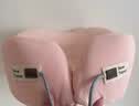思莱宜u型枕颈枕u形护颈头飞机充气记忆棉火车高铁旅行便携可收纳颈枕 实拍图