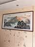 盛桢国画山水画靠山图中式客厅风景挂画办公室沙发背景墙装饰画风水画 B款【紫气东来】 四尺165*85cm(实木框+有机玻璃) 实拍图