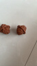 QMXD高抛精品原皮文玩核桃四座楼狮子头麒麟纹盘玩官帽核桃手把件核桃 四座楼一对 实拍图