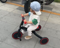 uonibaby品牌授权儿童三轮车脚踏车1-3-6岁宝宝儿童车遛娃神器平衡车手推 3C认证26款（波多尔红-基础版）1到7岁 升级版 实拍图