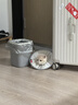 猫八万伊丽莎白圈绝育护理项圈猫咪狗狗美容脖圈防舔咬头套脖圈 灰S 实拍图