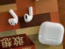 Apple/苹果 AirPods 4(支持主动降噪)搭配无线充电盒(USB-C)苹果耳机 蓝牙耳机适用iPhone/iPad 四代 实拍图