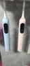 舒客AI智能化大屏扫振电动牙刷成人学生送男友女友情侣生日520礼物G5 Pro+(蓝+粉） 实拍图