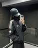 adidas经典三条纹运动连帽夹克外套男女秋季阿迪达斯三叶草 实拍图