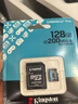 金士顿（Kingston）128GB TF（MicroSD）存储卡 内存卡U3 V30 A2 4K适配大疆Pocket 4/Action 6/Nano/无人机/运动相机 实拍图