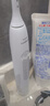 飞利浦（PHILIPS）声波电动牙刷钻石3系 5倍洁齿5种模式 洁净刷头*2 生日礼物送男士/女友 价保618 HX5181/01白 实拍图