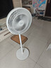 美的（Midea）【品质推荐】七叶轻音柔风电风扇/家用省电落地扇/台式电扇/广角摇头节能宿舍小型风扇 SAE35CA 实拍图