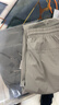 都美姿夏季新款休闲裤男韩版松紧腰修身百搭弹力束脚小脚九分裤子男帅气 米色+灰色 2XL （130-145斤） 实拍图