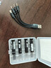 雷摄（LEISE）充电电池 7号/Type-C充电锂电池840mWh(4节)盒装 1.5V恒压大容量 适用:玩具/无线鼠标/遥控器等 实拍图