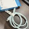 ANKER安克充电线苹果【MFi认证】iphone12/13/14手机充电器亲肤type-c转lightning快充数据线 0.9m绿 实拍图