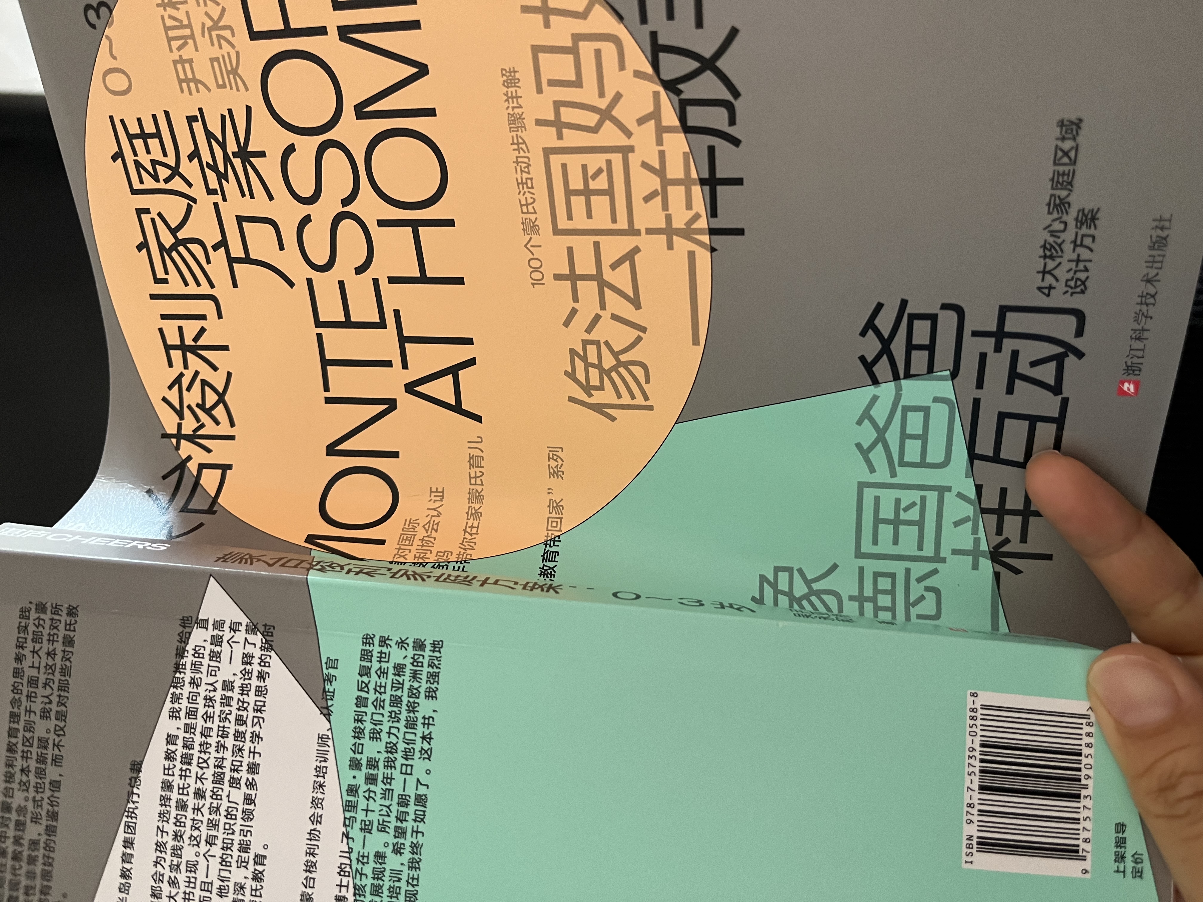 蒙台梭利早教全书共3册 家庭方案0-3-6岁+蒙台梭利教育精华 儿童早教培养宝宝专注力训练幼儿思维开发书籍蒙氏家庭教育百科启蒙认知育儿 湛庐文化 实拍图