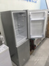新飞冰箱小型租房用 一级能效冷 藏冷冻两用1-2人家用小冰箱 出租房双门电冰箱办公室两门 26年旗舰 108L一级能效【大容量大存储】银色 实拍图