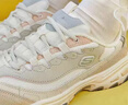 斯凯奇（Skechers）奶茶熊女鞋夏厚底老爹鞋软底熊猫鞋休闲运动鞋149238 实拍图