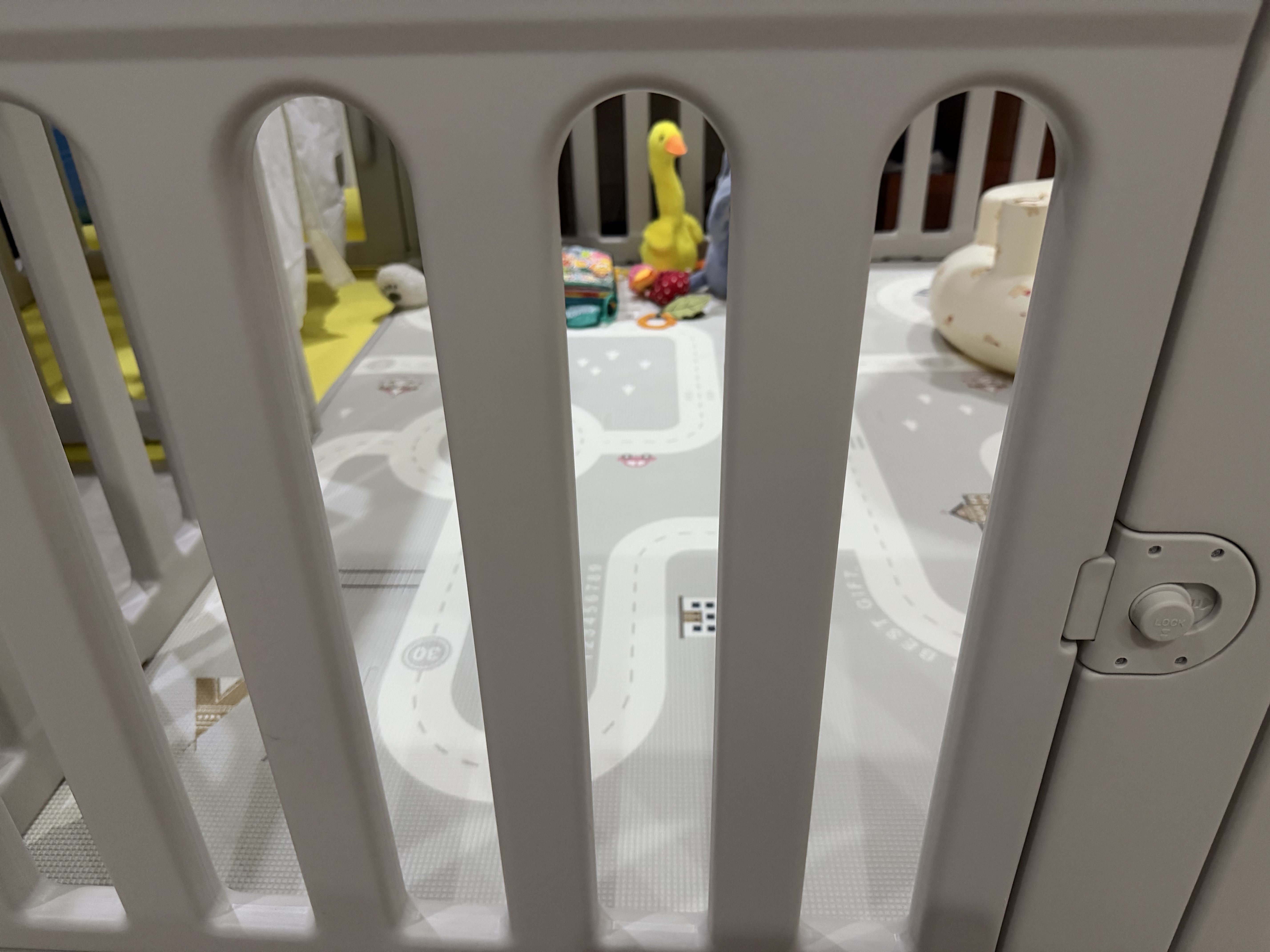 贝易游戏围栏爬爬垫婴儿防护栏地上客厅彩虹地围栏帐篷屋-180*240 实拍图