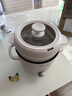 美的（Midea）电煮锅 泡面火锅宿舍小电锅 电蒸锅 多功能家用电热锅 2.6L蒸煮一体 小型2-3人用 配带蒸笼XZE2076 实拍图