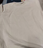 MARKLESS【安心品质】纯棉亲肤T恤男士纯色短袖打底衫5630 浅麻灰 2XL 实拍图