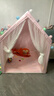 小斑鸠（little dove） 儿童帐篷室内游戏屋 大号男女孩公主房城堡玩具屋六一儿童节礼物 【顺丰/京仓】(实木)独角兽(不含垫)灯+云+旗 实拍图