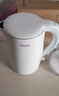 美的（Midea）烧水壶电热水壶304食品级不锈钢无缝内胆双层防烫1.7L大容量1800W智能断电SHJ1721【价保618】 实拍图