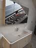 恋派橡木烤漆浴室柜 陶瓷一体盆卫生间洗漱台洗脸 洗手盆柜组合一体盆 智能美妆整柜橡木+圆角陶瓷盆120cm 实拍图