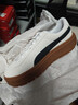 彪马（PUMA）厚底鞋增高小白松糕鞋女款夏季休闲鞋PLATFORM365830 白-黑色-15 39 实拍图