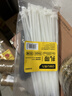 得力（deli）自锁式尼龙扎带小号3*100mm电脑装机理线带捆扎100根/包 实拍图