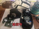 罗技（G）G502 HERO游戏鼠标 电竞有线鼠标 吃鸡鼠标RGB带配重编程机械usb鼠标电脑英雄联盟csgo送男友 G502 HERO黑色+JAJ防滑贴白色 实拍图