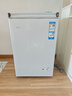 海尔（Haier）100L单温冰柜小型家用小冰柜减霜一级能效冷藏冷冻转换深冷冷柜小冰箱BC/BD-100GHW9D价保618 实拍图