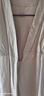嫚熙春夏款哺乳衣外出透气孕妇自带胸垫喂奶睡衣月子服产后家居服紫XL 实拍图