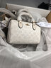 蔻驰（COACH）【品牌直供】女士ROWAN手提波士顿包白色CW329礼物 实拍图