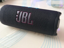 JBL FLIP7 音乐万花筒七代 蓝牙音箱 户外音响 520送男友礼物 AI音效增强 赛道扬声器  黑拼橙 实拍图