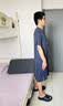 彩跃男士睡裙莫代尔感超柔冰丝凉感睡袍宽松加大码家居服裸睡神器睡衣 实拍图