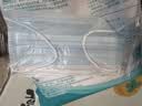 【独立100片】医用口罩透气口罩加宽耳带三层防护面罩防晒防花粉 （限时福利）蓝色100只/1袋 实拍图