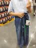 李维斯（Levi's）【天丝儿童牛仔裤】男童裤子透气夏季防蚊裤长裤儿童 湖底蓝 【夏季透气 天丝面料】 160 /66 【建议身高152-158cm】 实拍图