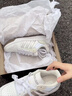 adidas ENTRAP美式校园风运动少年感复古篮球风板鞋男女阿迪达斯 白色/浅蓝/灰色   40 实拍图