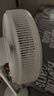 美的（Midea）【幸运草安睡1S】一级能效直流变频声控电风扇家用遥控卧室静音落地扇台式桌面抗菌大风力转页扇 实拍图