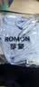 罗蒙（ROMON）衬衫男士秋季长款免烫长袖商务职业正装行政衬衣爸爸装CS01蓝41 实拍图